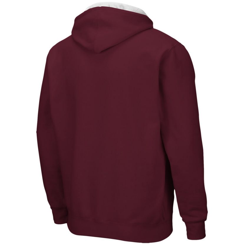 NCAA Mississippi State Bulldogs Arch & Logo 3.0 Full-Zip Hoodie