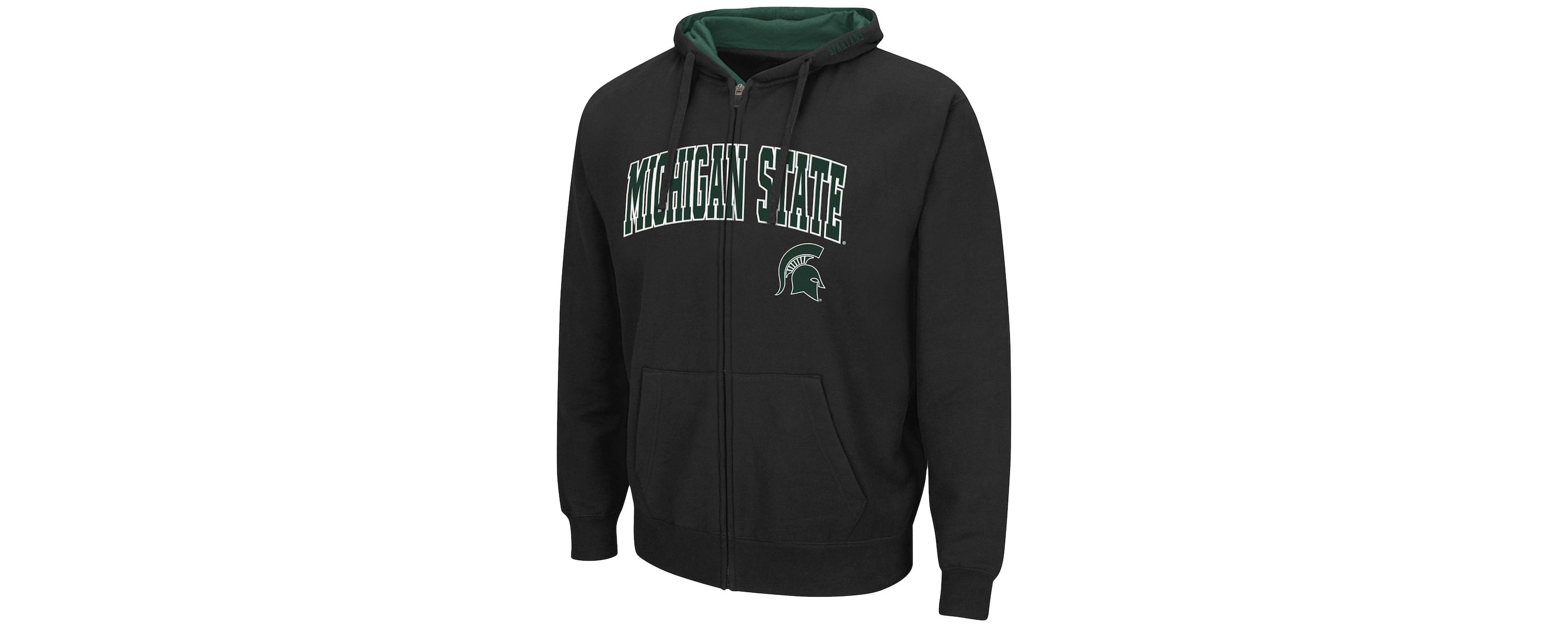 NCAA Michigan State Spartans Arch & Logo 3.0 Full-Zip Hoodie