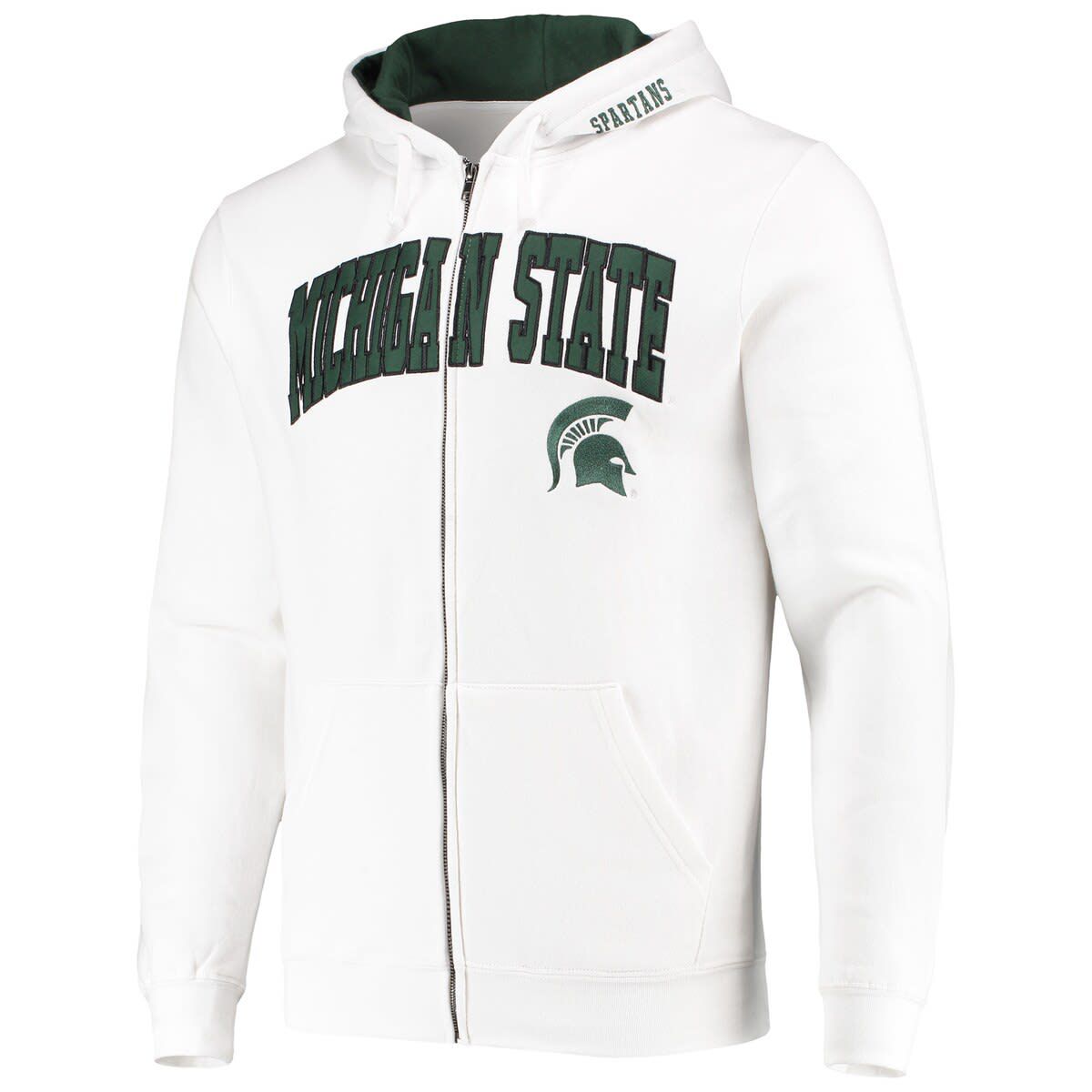 NCAA Michigan State Spartans Arch & Logo 3.0 Full-Zip Hoodie