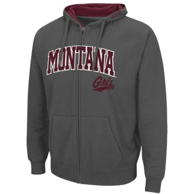 NCAA Montana Grizzlies Arch & Logo 3.0 Full-Zip Hoodie