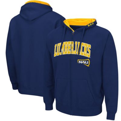 NCAA Northern Arizona Lumberjacks Arch & Logo 3.0 Full-Zip Hoodie