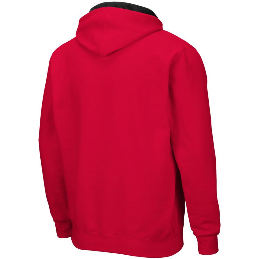 NCAA NC State Wolfpack Arch & Logo 3.0 Full-Zip Hoodie