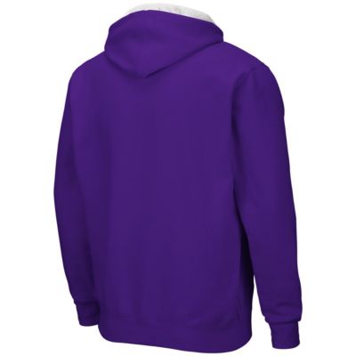 NCAA Northwestern Wildcats Arch & Logo 3.0 Full-Zip Hoodie