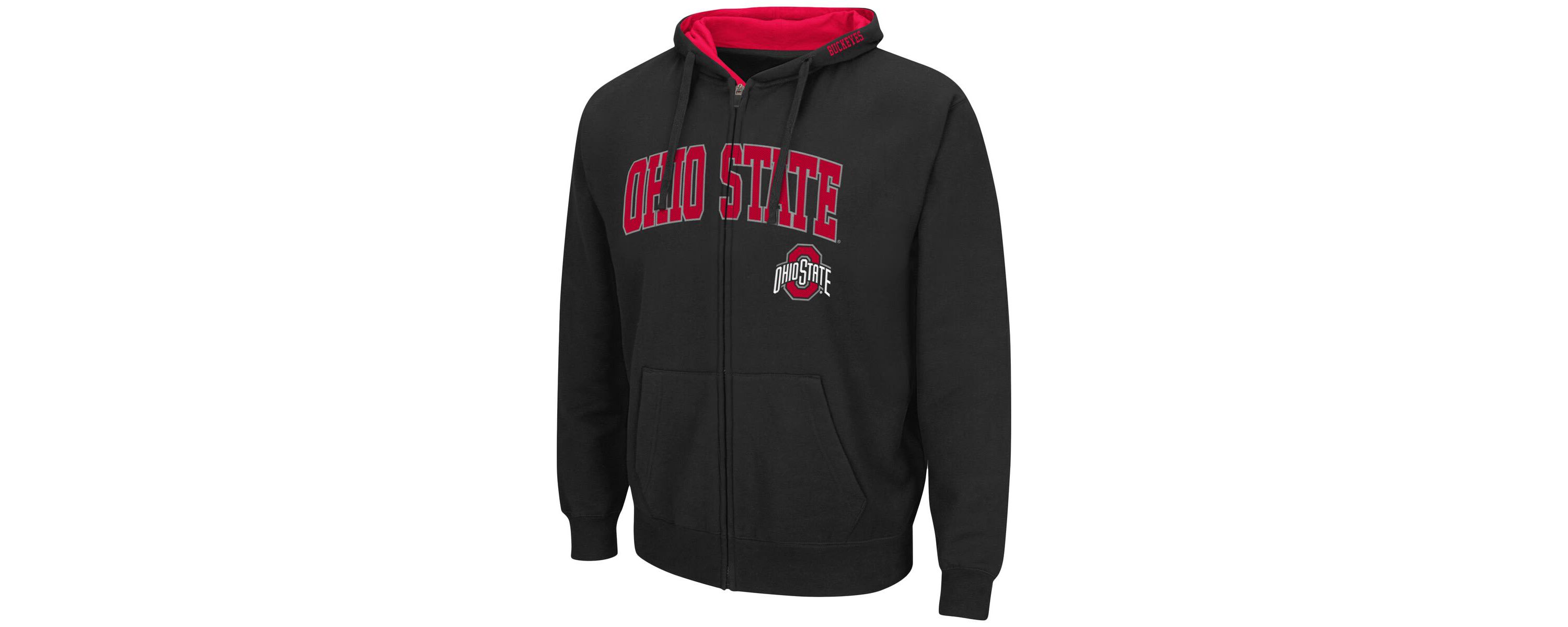NCAA Ohio State Buckeyes Arch & Logo 3.0 Full-Zip Hoodie