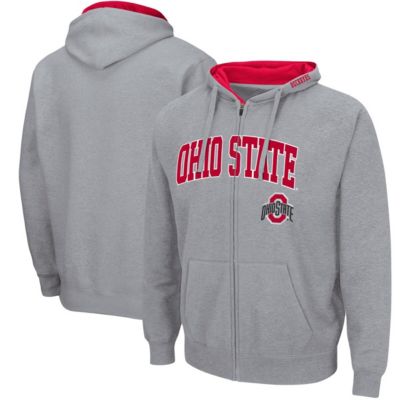 NCAA ed Ohio State Buckeyes Arch & Logo 3.0 Full-Zip Hoodie