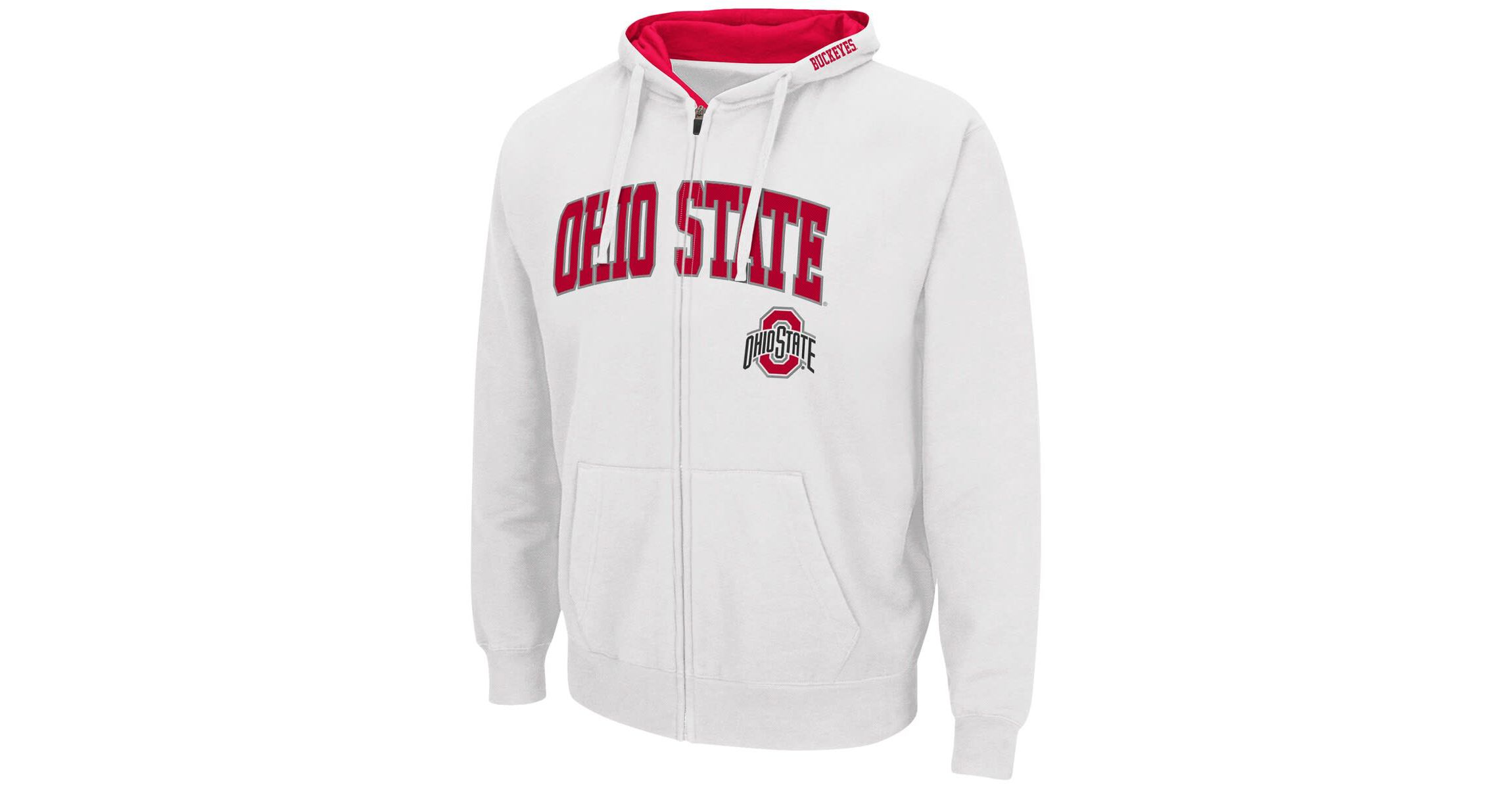 NCAA Ohio State Buckeyes Arch & Logo 3.0 Full-Zip Hoodie