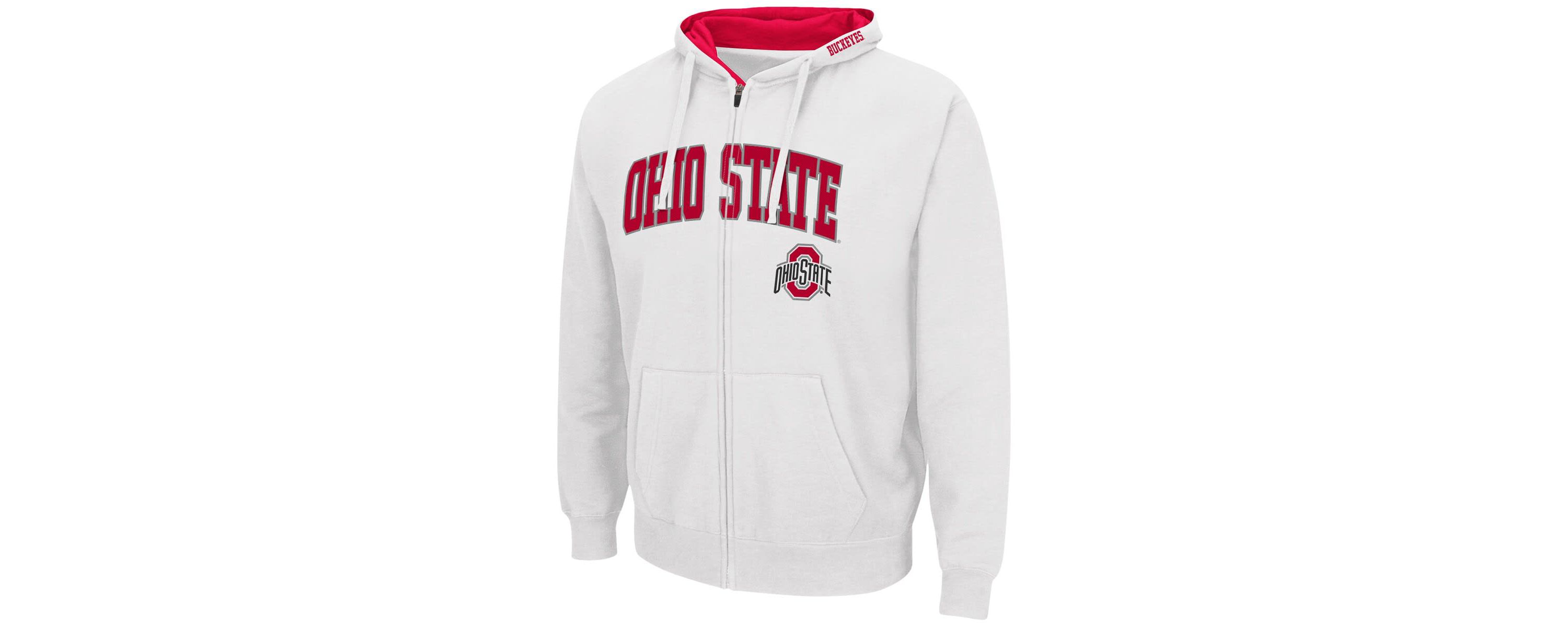 NCAA Ohio State Buckeyes Arch & Logo 3.0 Full-Zip Hoodie