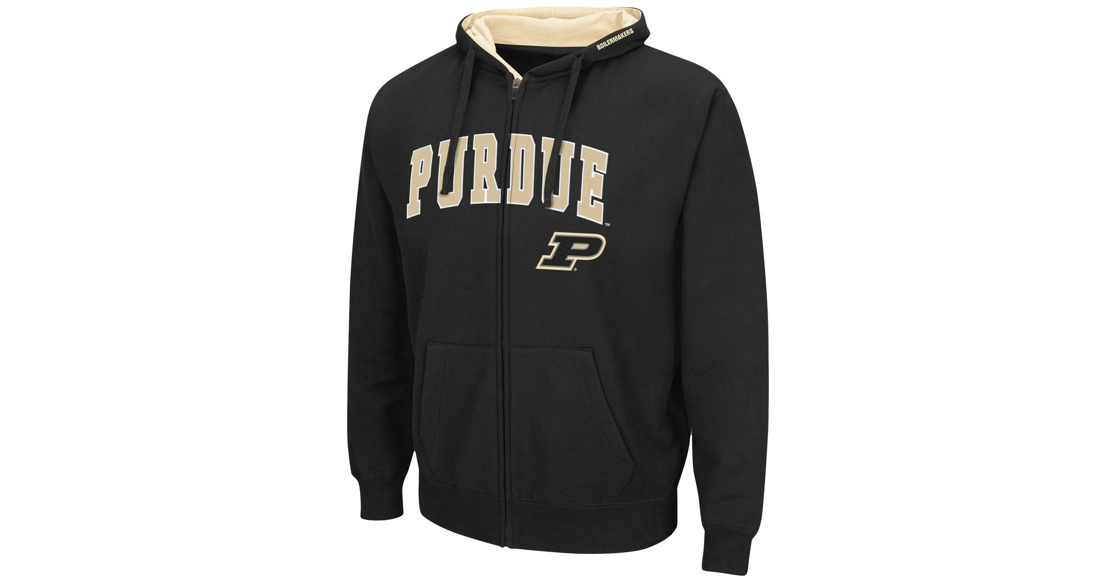 NCAA Purdue Boilermakers Arch & Logo 3.0 Full-Zip Hoodie