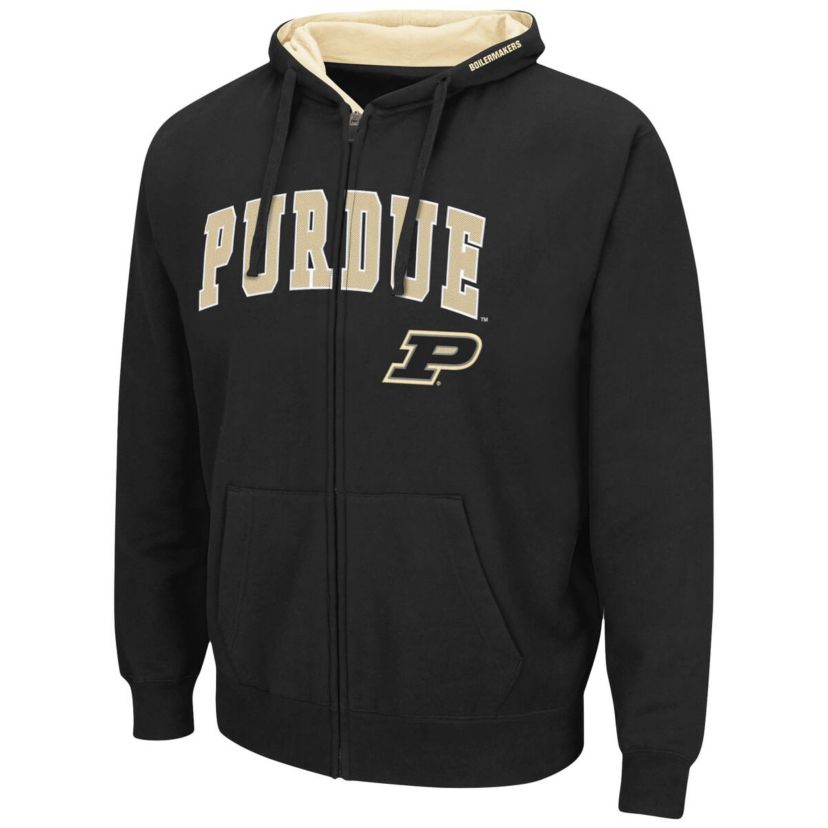 NCAA Purdue Boilermakers Arch & Logo 3.0 Full-Zip Hoodie