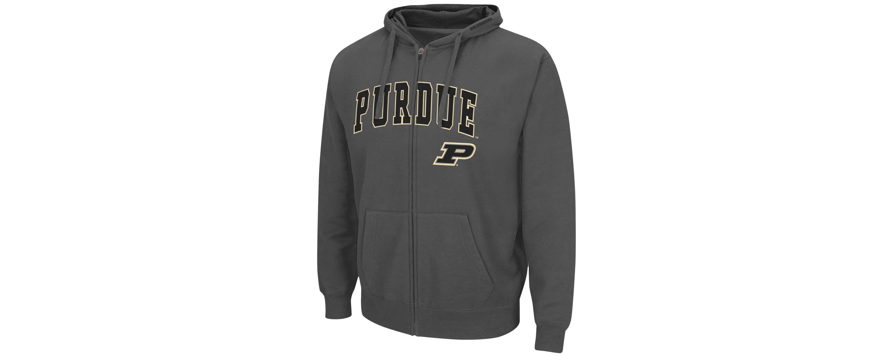 NCAA Purdue Boilermakers Arch & Logo 3.0 Full-Zip Hoodie