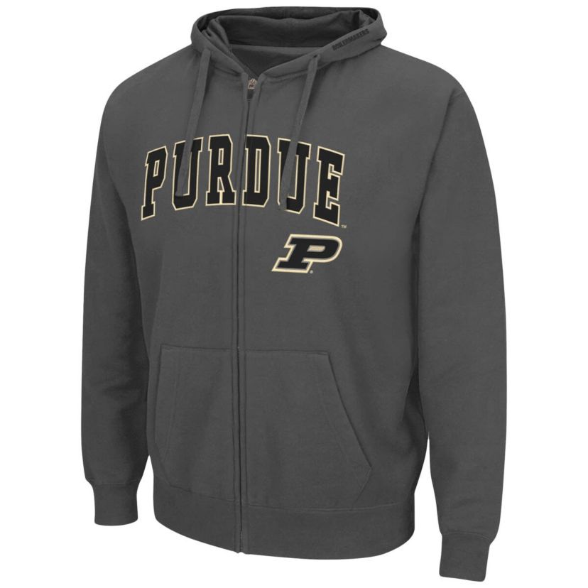 NCAA Purdue Boilermakers Arch & Logo 3.0 Full-Zip Hoodie