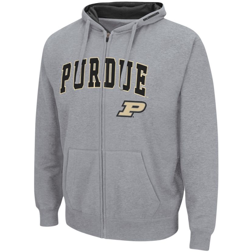 NCAA ed Purdue Boilermakers Arch & Logo 3.0 Full-Zip Hoodie