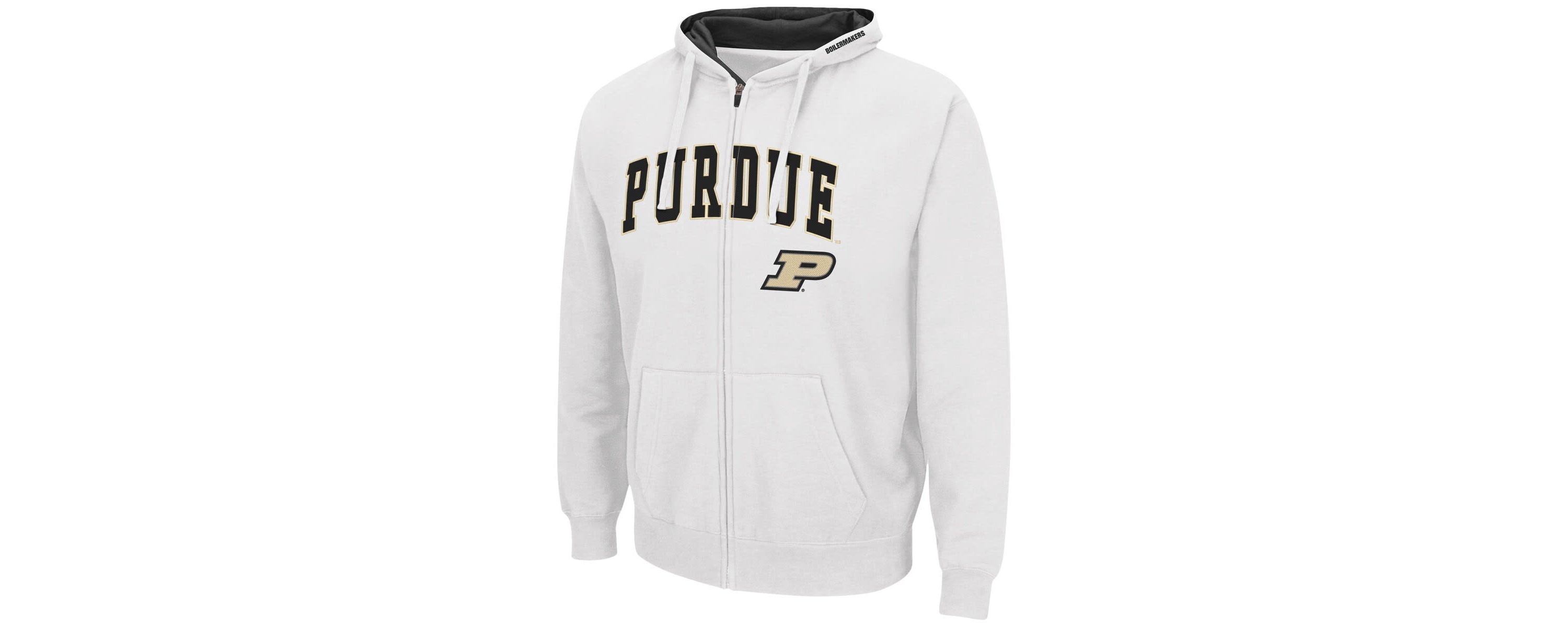 NCAA Purdue Boilermakers Arch & Logo 3.0 Full-Zip Hoodie