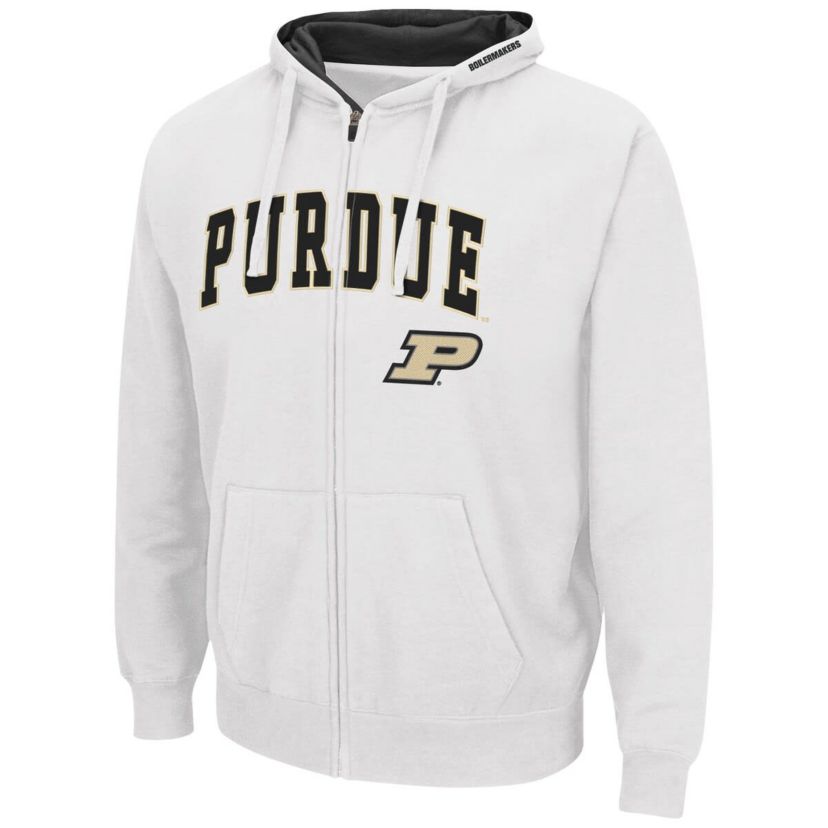 NCAA Purdue Boilermakers Arch & Logo 3.0 Full-Zip Hoodie