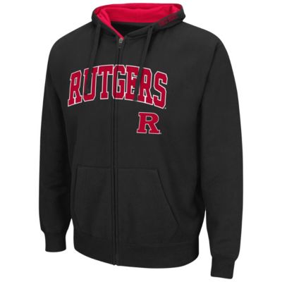 Rutgers Scarlet Knights NCAA Arch & Logo 3.0 Full-Zip Hoodie