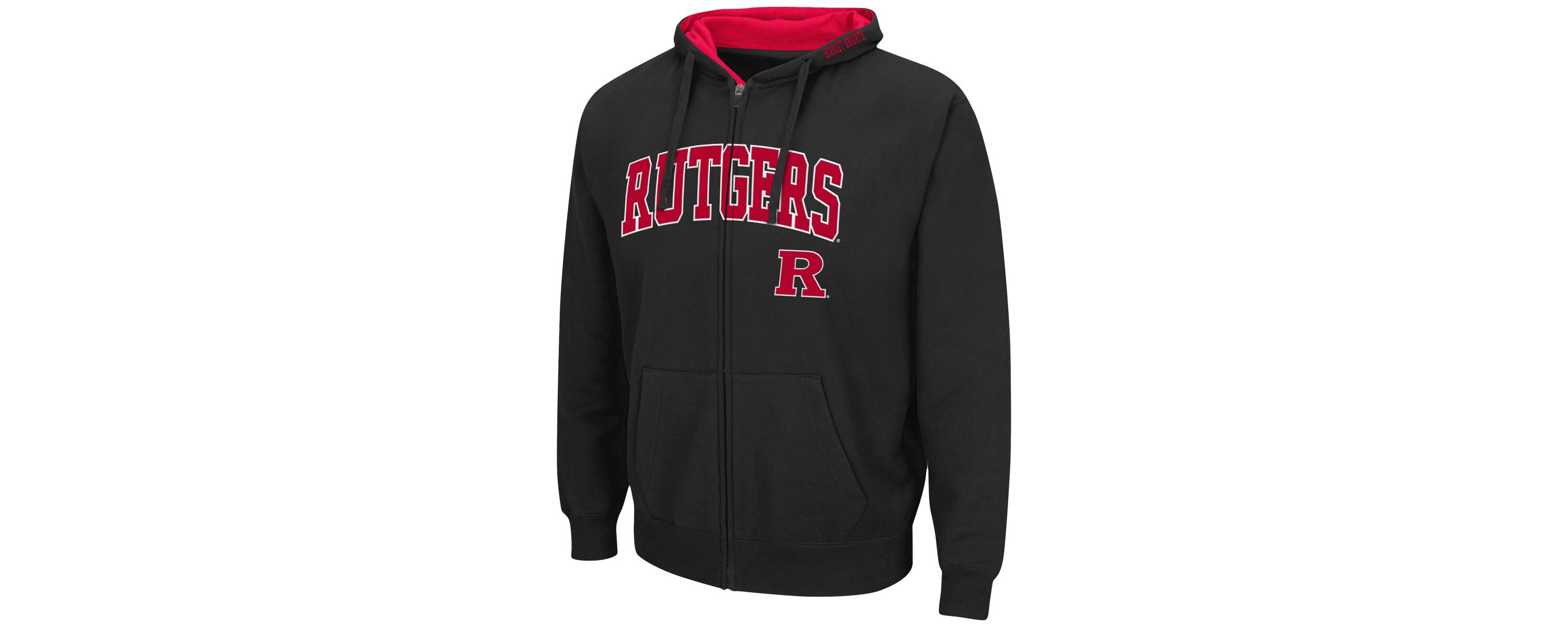 Rutgers Scarlet Knights NCAA Rutgers Knights Arch & Logo 3.0 Full-Zip Hoodie
