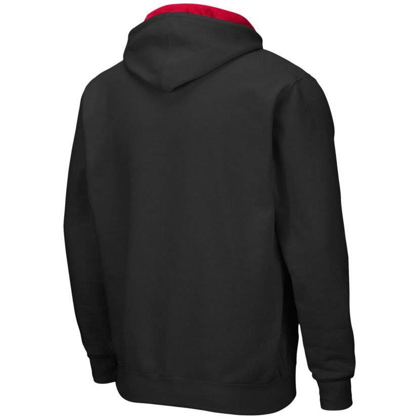 Rutgers Scarlet Knights NCAA Rutgers Knights Arch & Logo 3.0 Full-Zip Hoodie