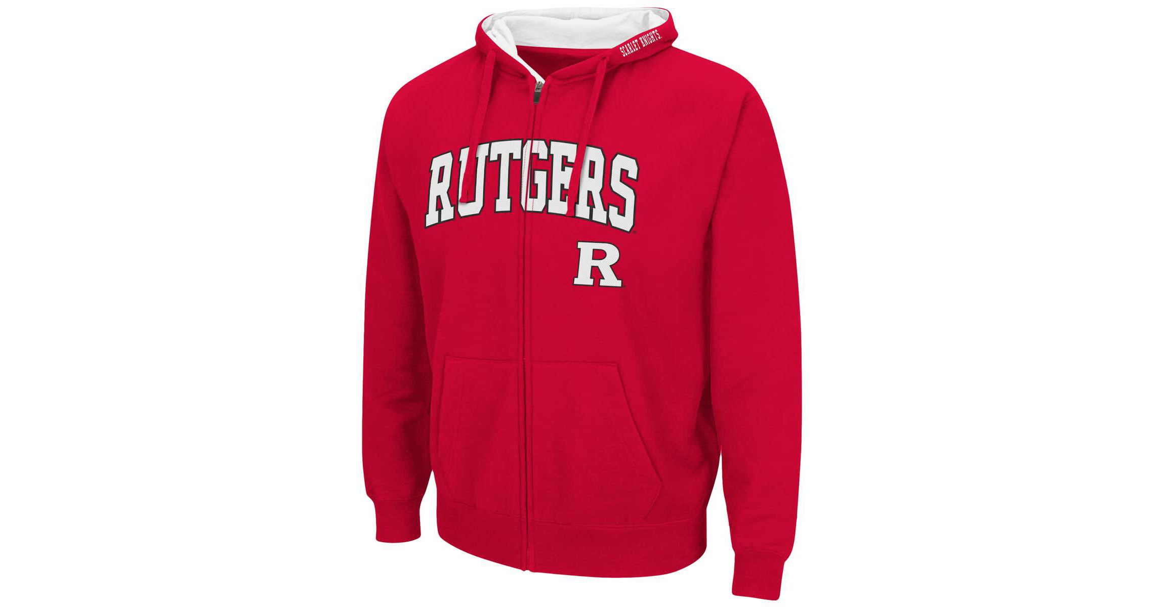 Rutgers Scarlet Knights NCAA Rutgers Knights Arch & Logo 3.0 Full-Zip Hoodie