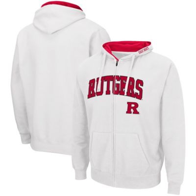 Rutgers Scarlet Knights NCAA Arch & Logo 3.0 Full-Zip Hoodie