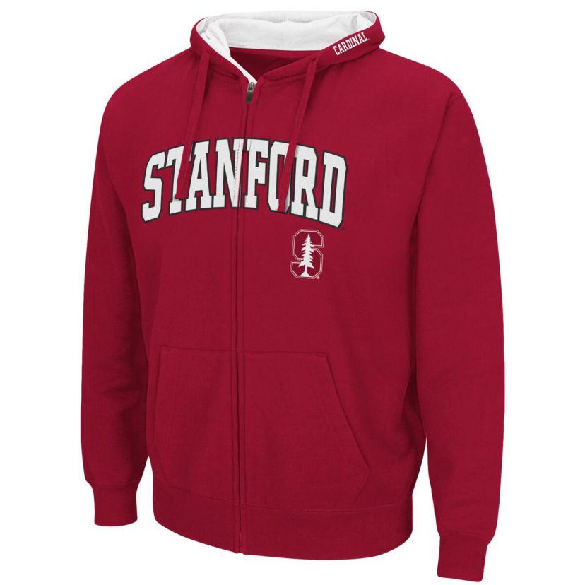 Stanford Cardinal NCAA Stanford Arch & Logo 3.0 Full-Zip Hoodie