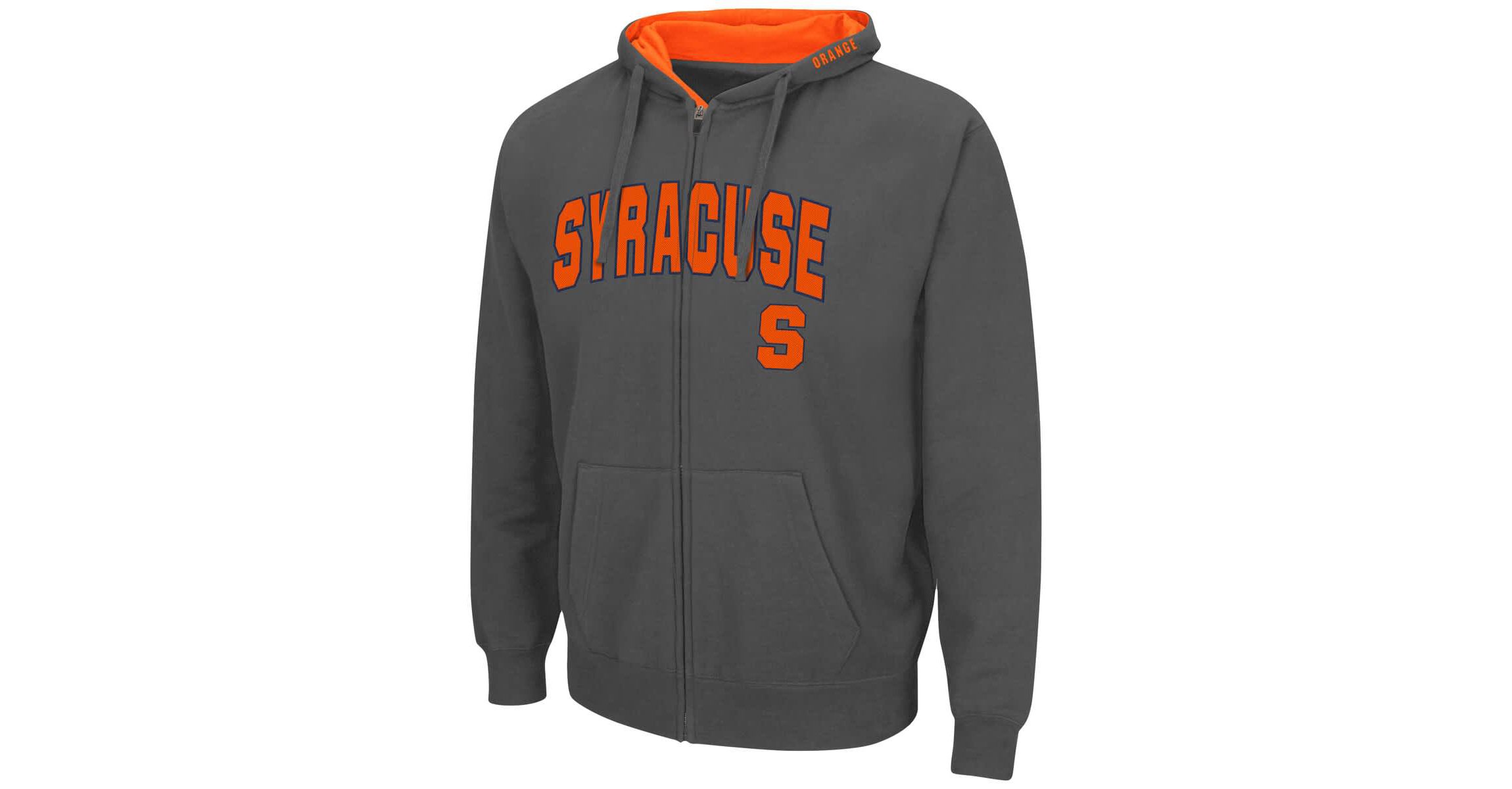 Syracuse Orange NCAA Syracuse Arch & Logo 3.0 Full-Zip Hoodie