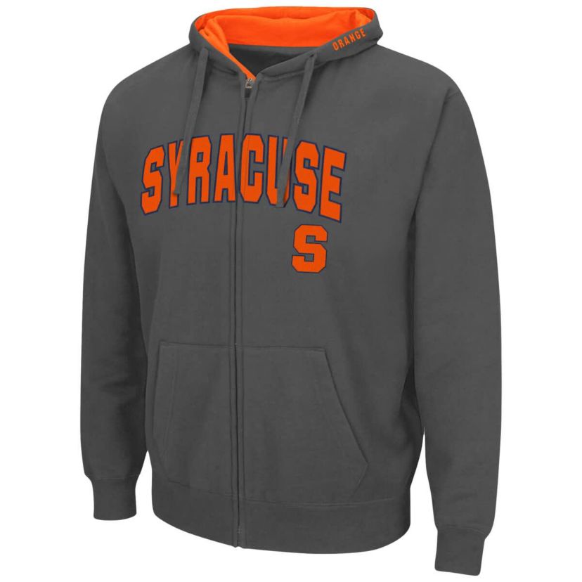 Syracuse Orange NCAA Syracuse Arch & Logo 3.0 Full-Zip Hoodie