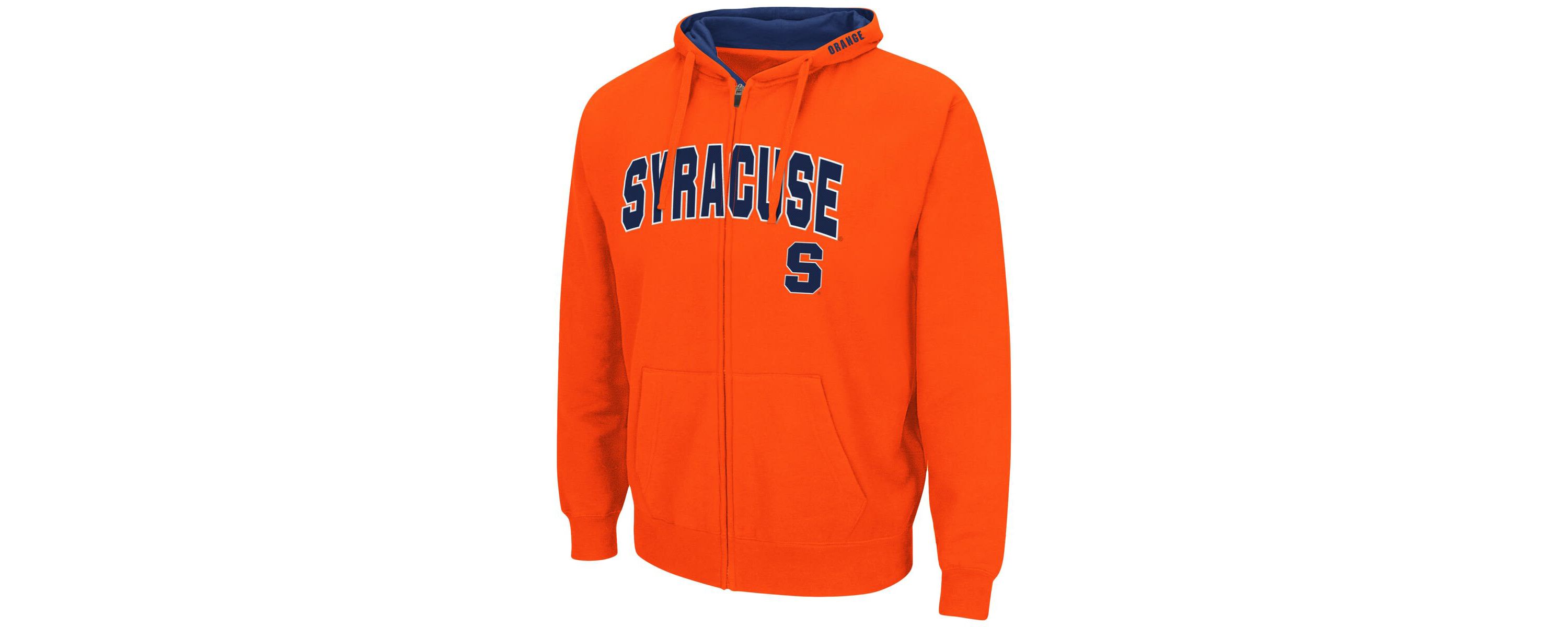Syracuse Orange NCAA Syracuse Arch & Logo 3.0 Full-Zip Hoodie