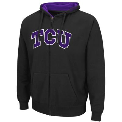 NCAA TCU Horned Frogs Arch & Logo 3.0 Full-Zip Hoodie