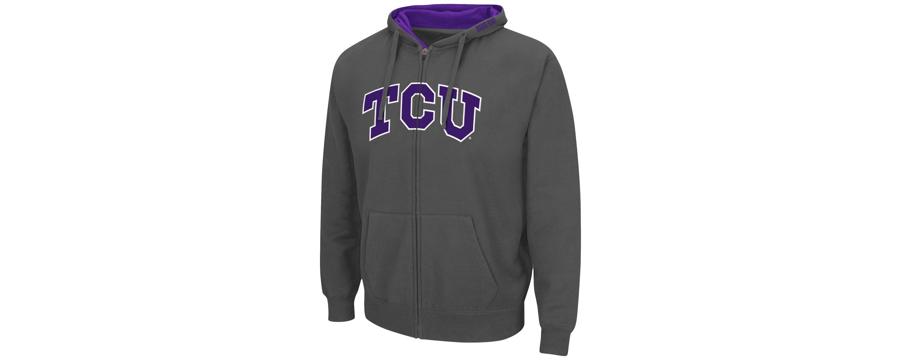 NCAA TCU Horned Frogs Arch & Logo 3.0 Full-Zip Hoodie