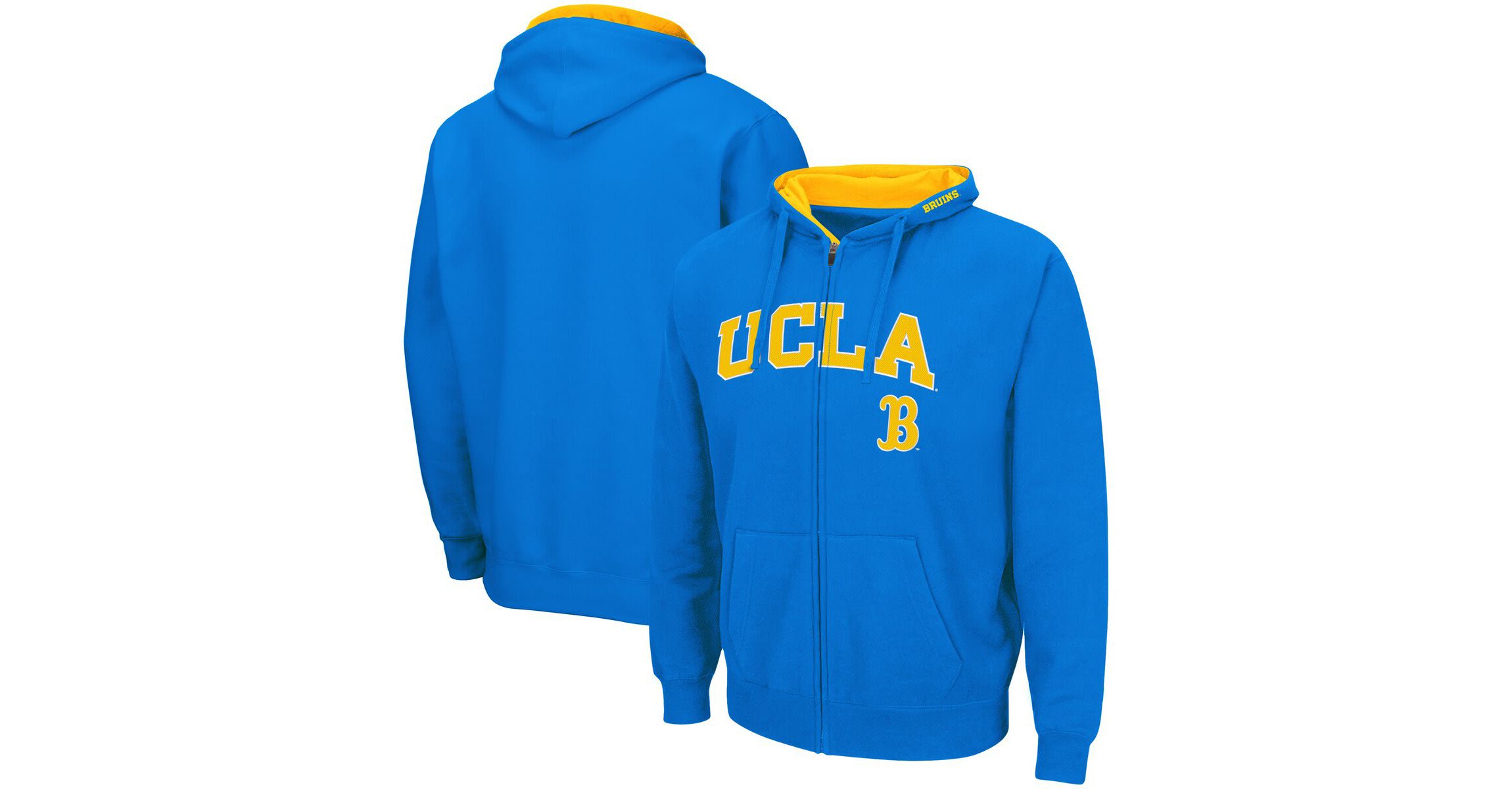 NCAA UCLA Bruins Arch & Logo 3.0 Full-Zip Hoodie