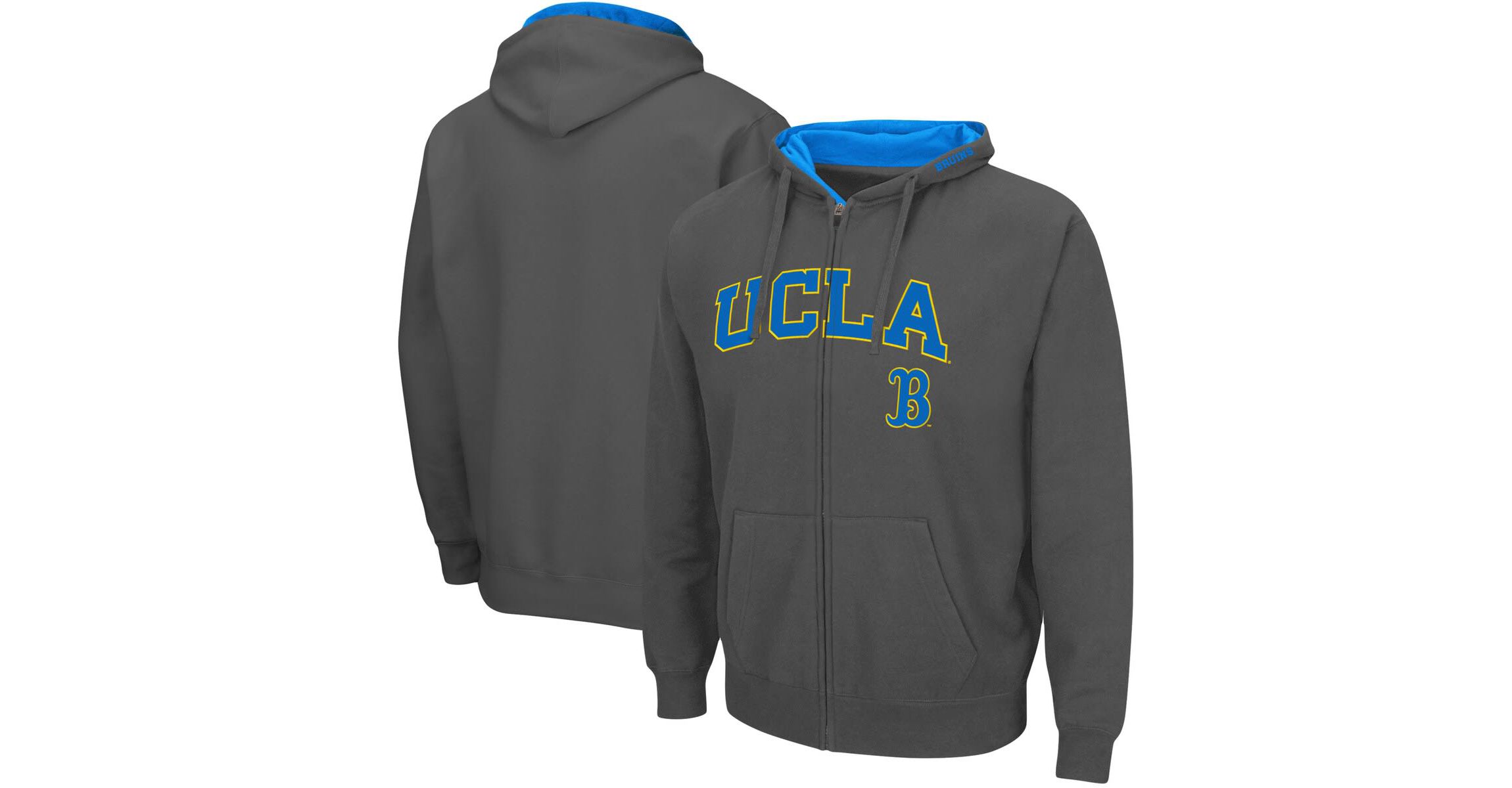NCAA UCLA Bruins Arch & Logo 3.0 Full-Zip Hoodie