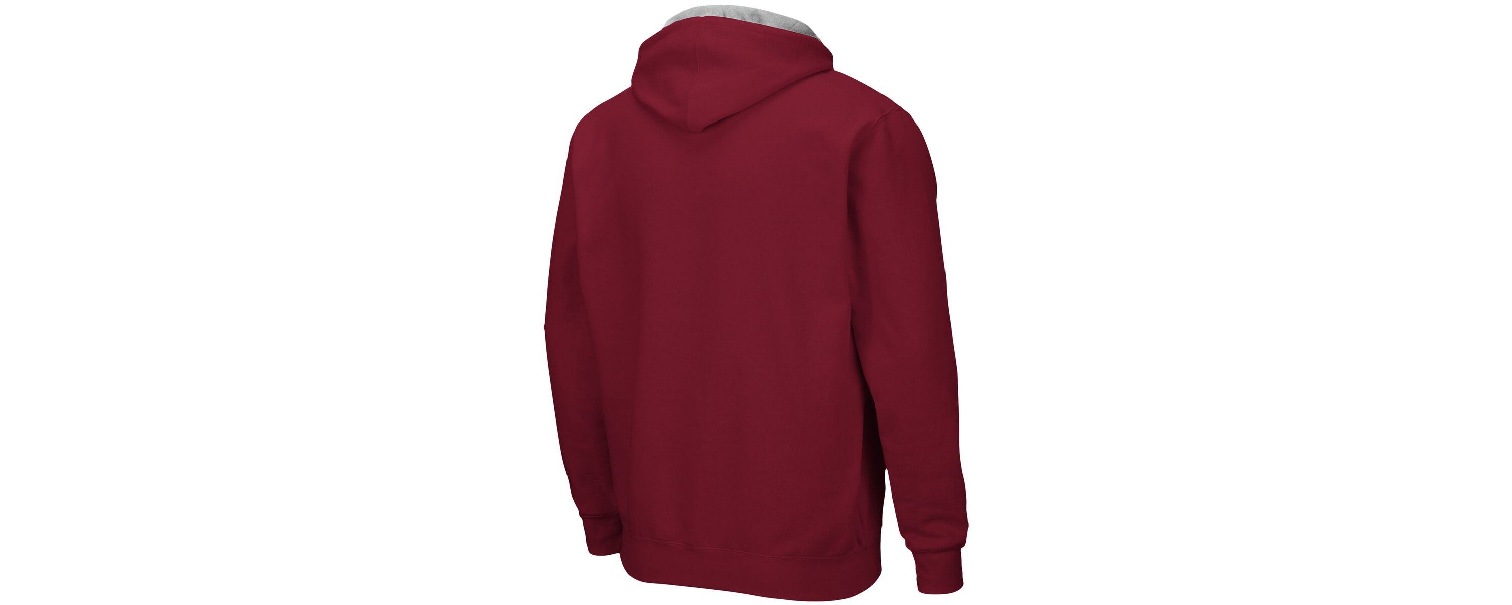 NCAA UMass Minutemen Arch & Logo 3.0 Full-Zip Hoodie