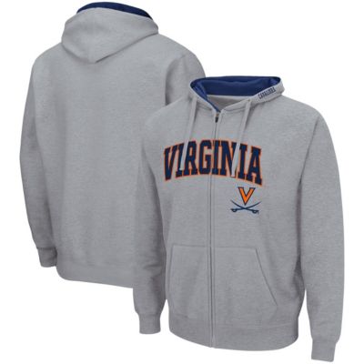 NCAA ed Virginia Cavaliers Arch & Logo 3.0 Full-Zip Hoodie