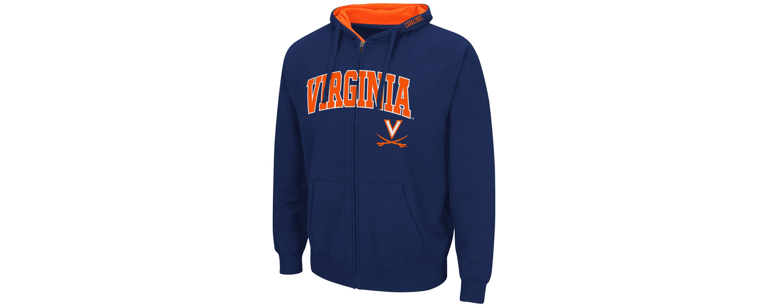 NCAA Virginia Cavaliers Arch & Logo 3.0 Full-Zip Hoodie
