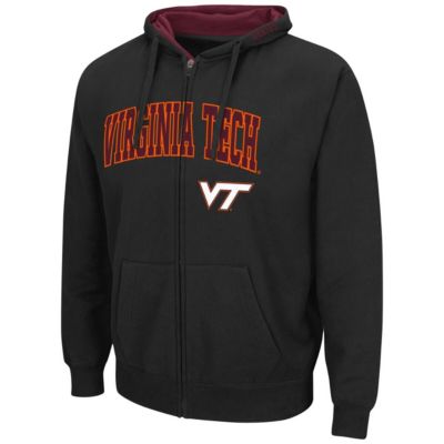 NCAA Virginia Tech Hokies Arch & Logo 3.0 Full-Zip Hoodie