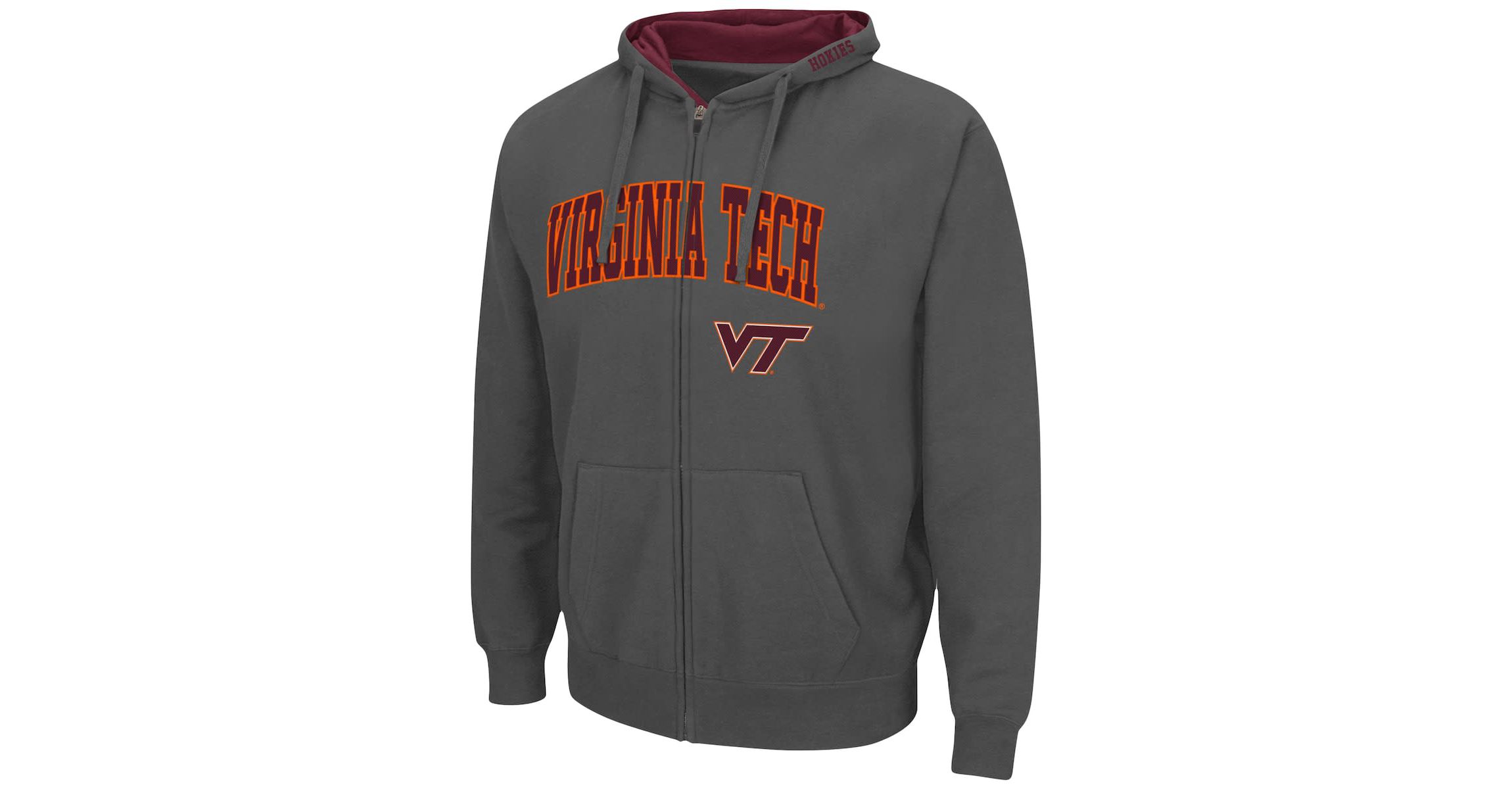 NCAA Virginia Tech Hokies Arch & Logo 3.0 Full-Zip Hoodie
