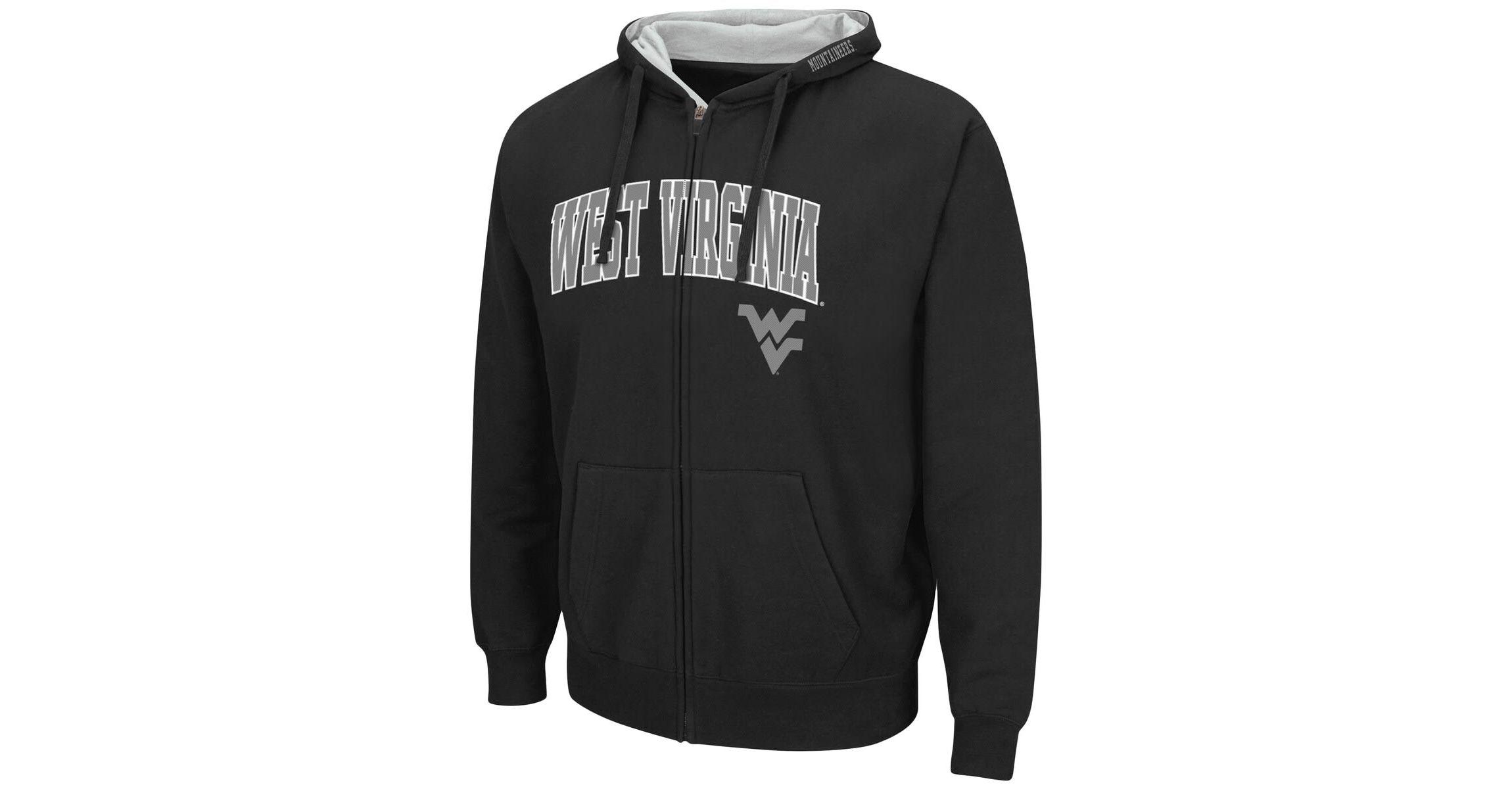 NCAA West Virginia Mountaineers Arch & Logo 3.0 Full-Zip Hoodie