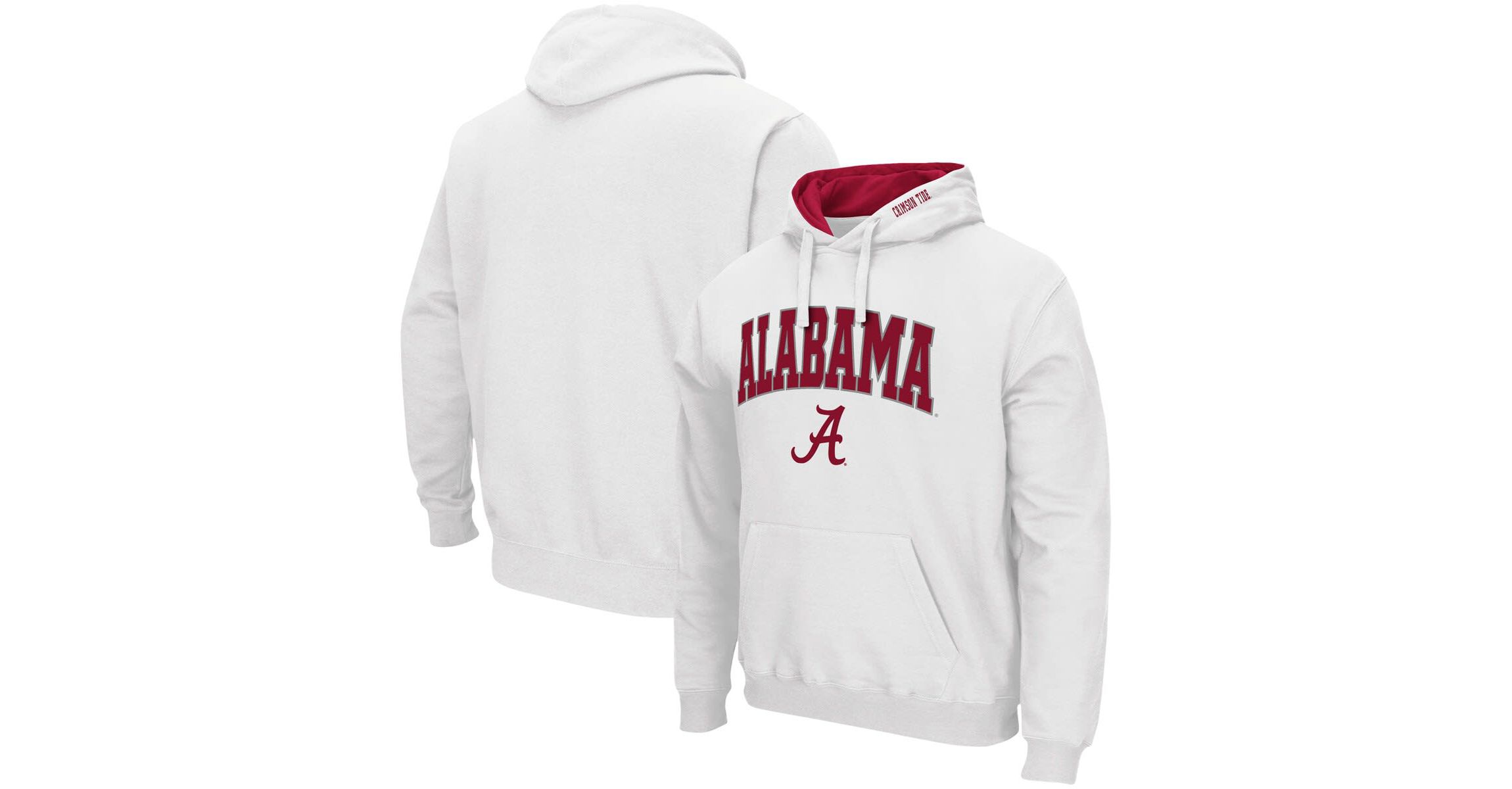 Alabama Crimson Tide NCAA Alabama Tide Arch & Logo 3.0 Pullover Hoodie