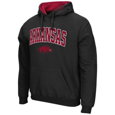 NCAA Arkansas Razorbacks Arch & Logo 3.0 Pullover Hoodie