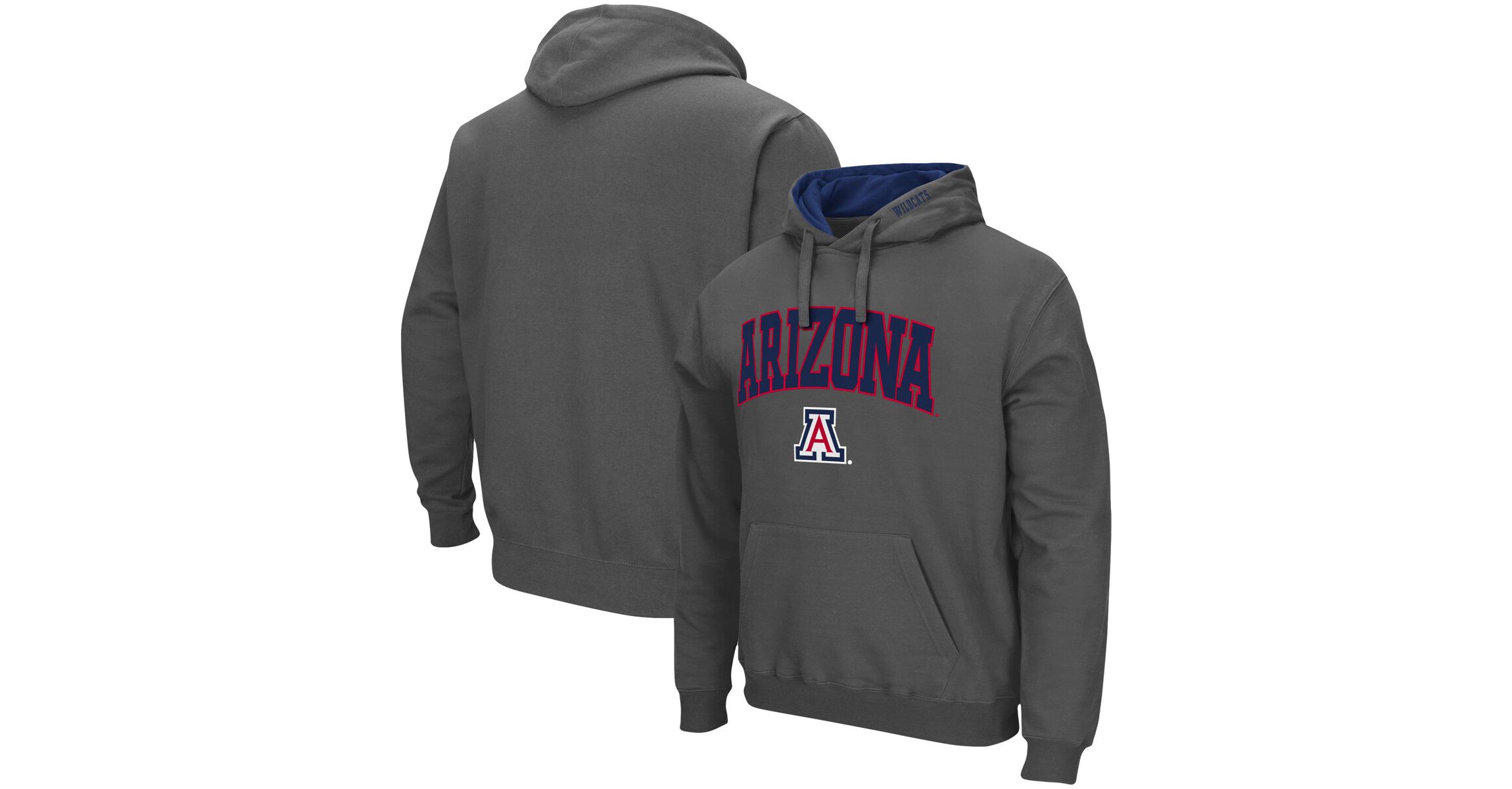 NCAA Arizona Wildcats Arch & Logo 3.0 Pullover Hoodie