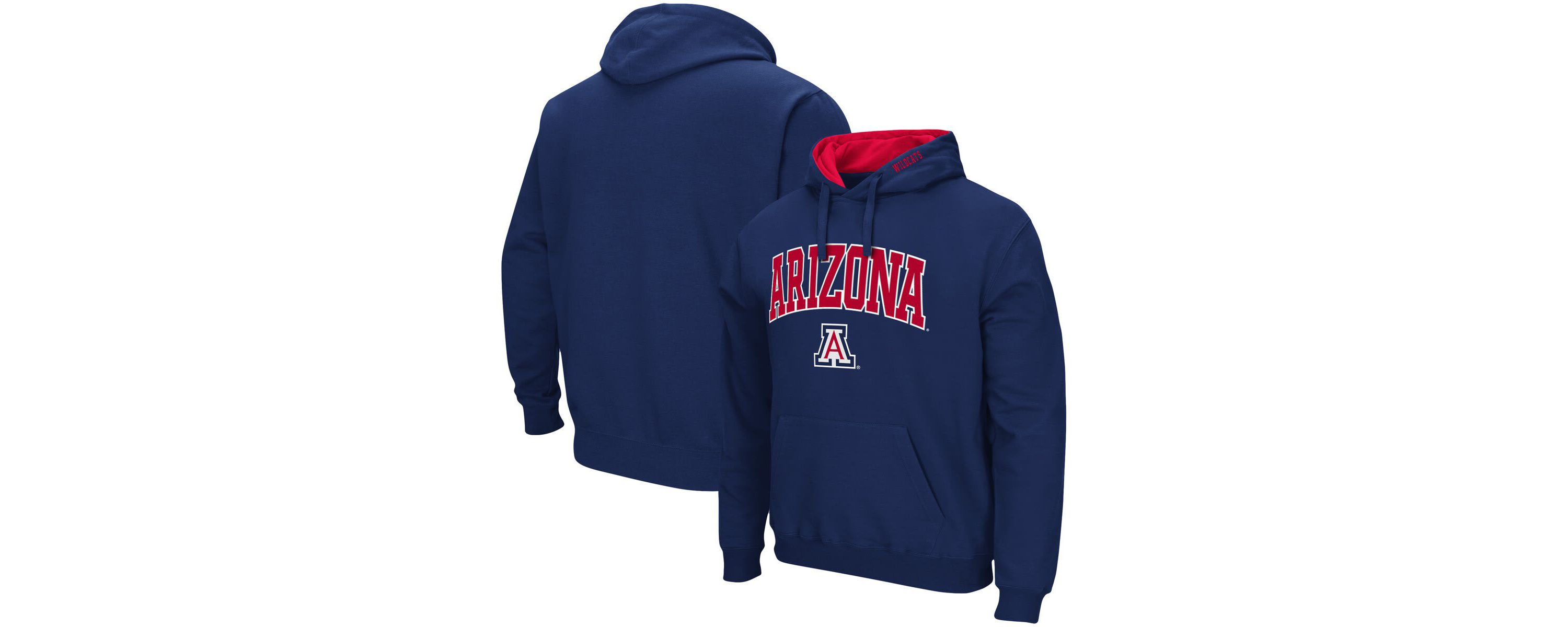 NCAA Arizona Wildcats Arch & Logo 3.0 Pullover Hoodie