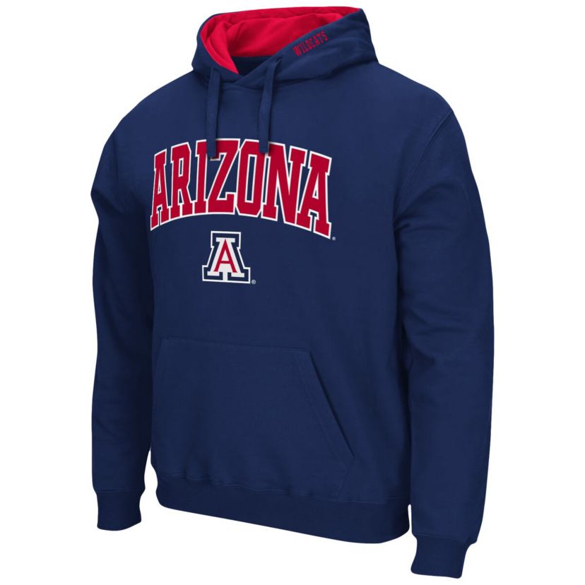 NCAA Arizona Wildcats Arch & Logo 3.0 Pullover Hoodie