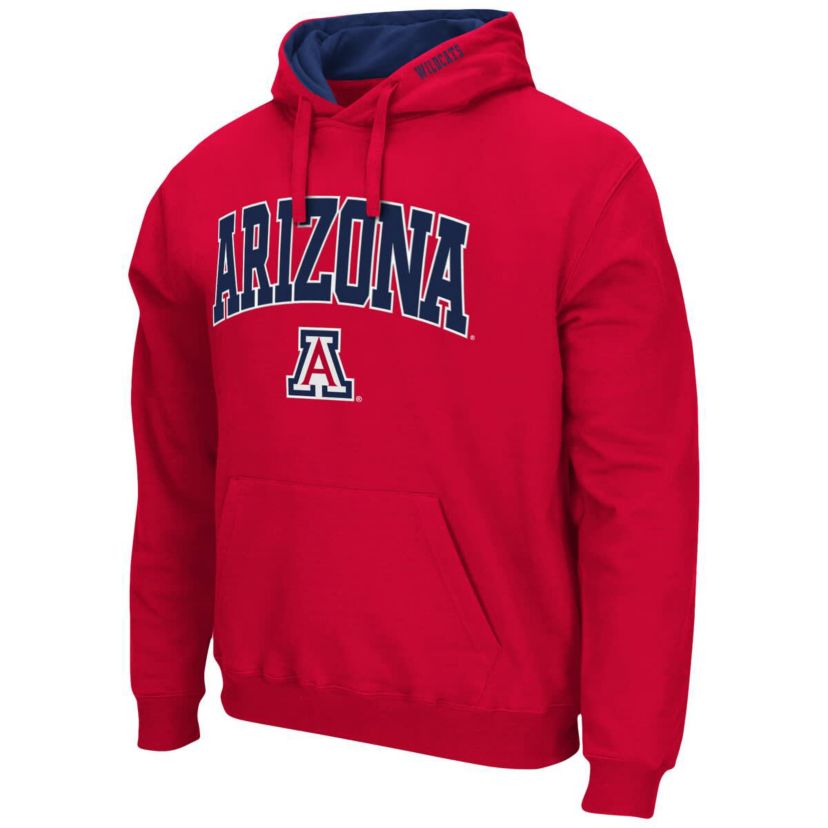 NCAA Arizona Wildcats Arch & Logo 3.0 Pullover Hoodie