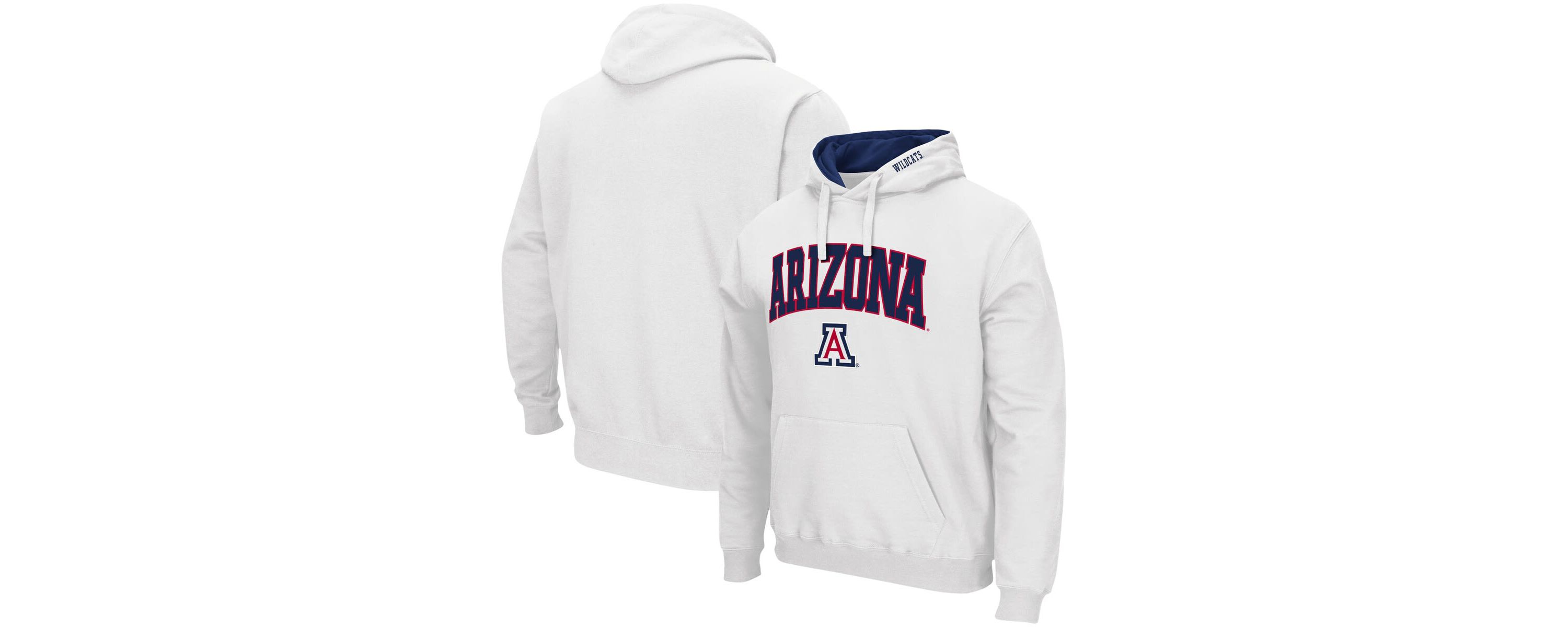 NCAA Arizona Wildcats Arch & Logo 3.0 Pullover Hoodie