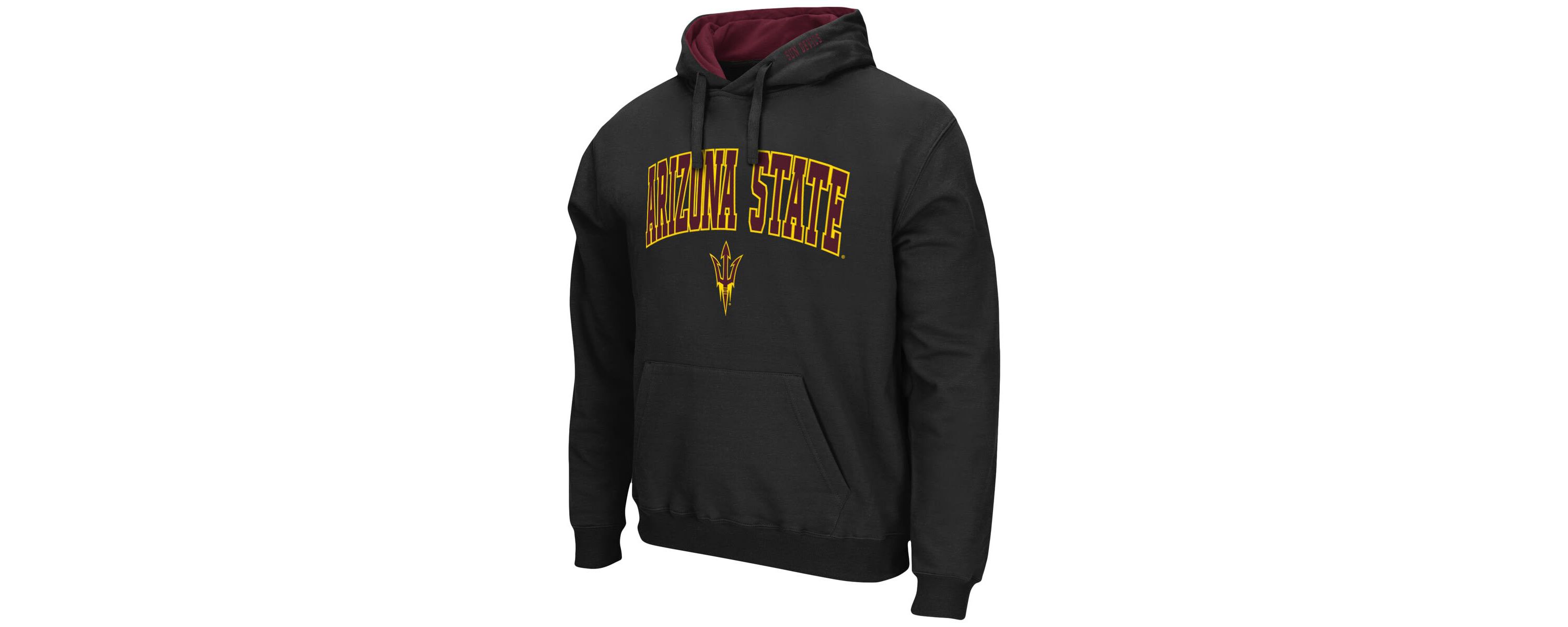 NCAA Arizona State Sun Devils Arch & Logo 3.0 Pullover Hoodie