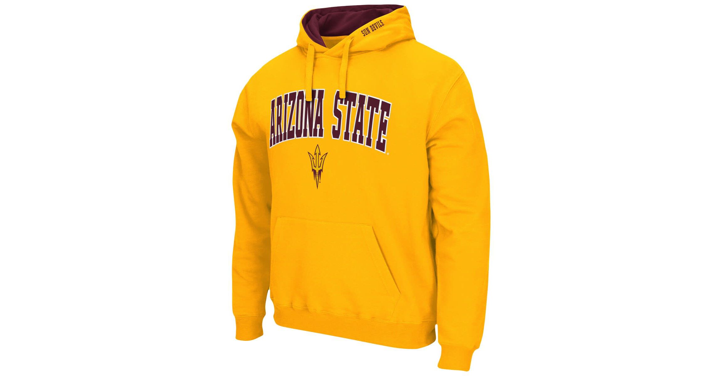 NCAA Arizona State Sun Devils Arch & Logo 3.0 Pullover Hoodie
