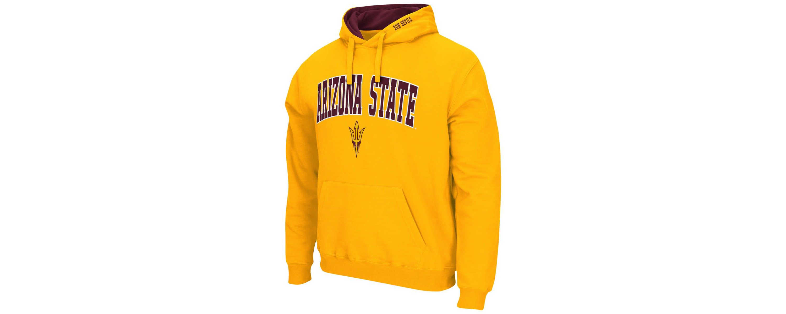 NCAA Arizona State Sun Devils Arch & Logo 3.0 Pullover Hoodie