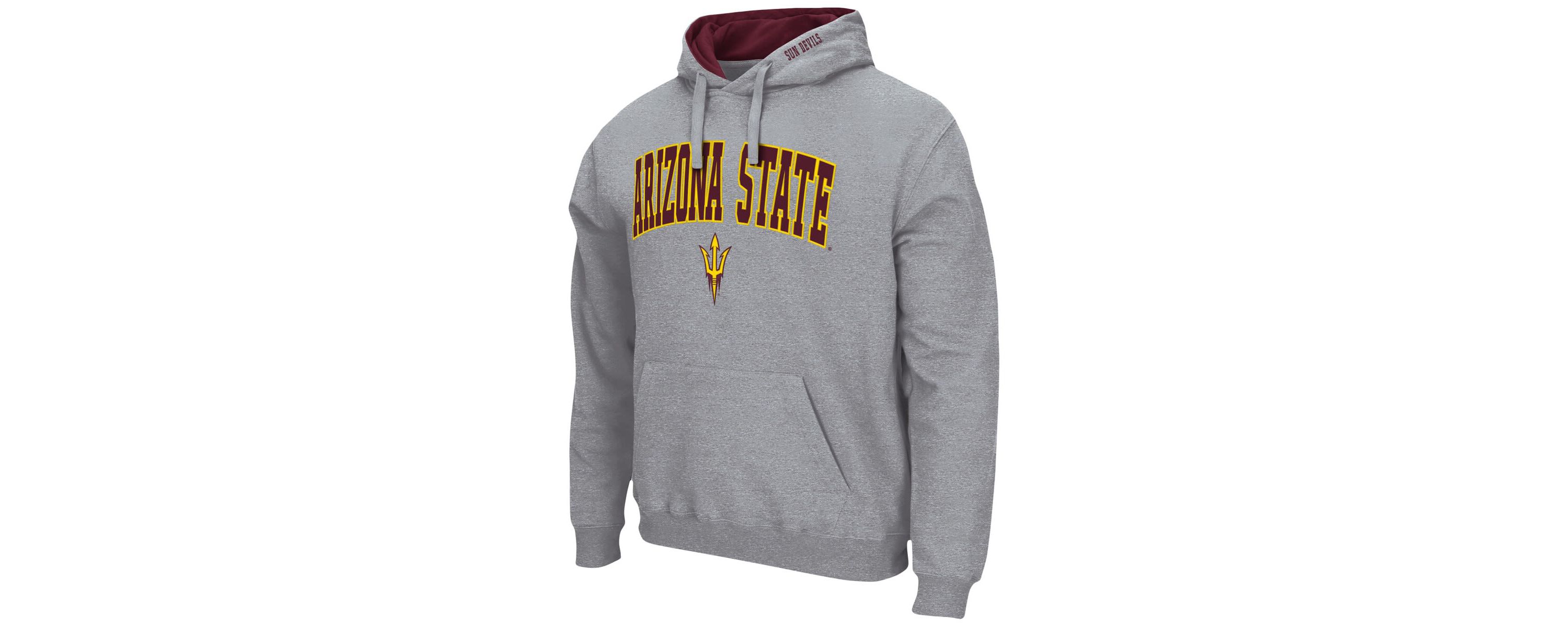 NCAA Arizona State Sun Devils Arch & Logo 3.0 Pullover Hoodie