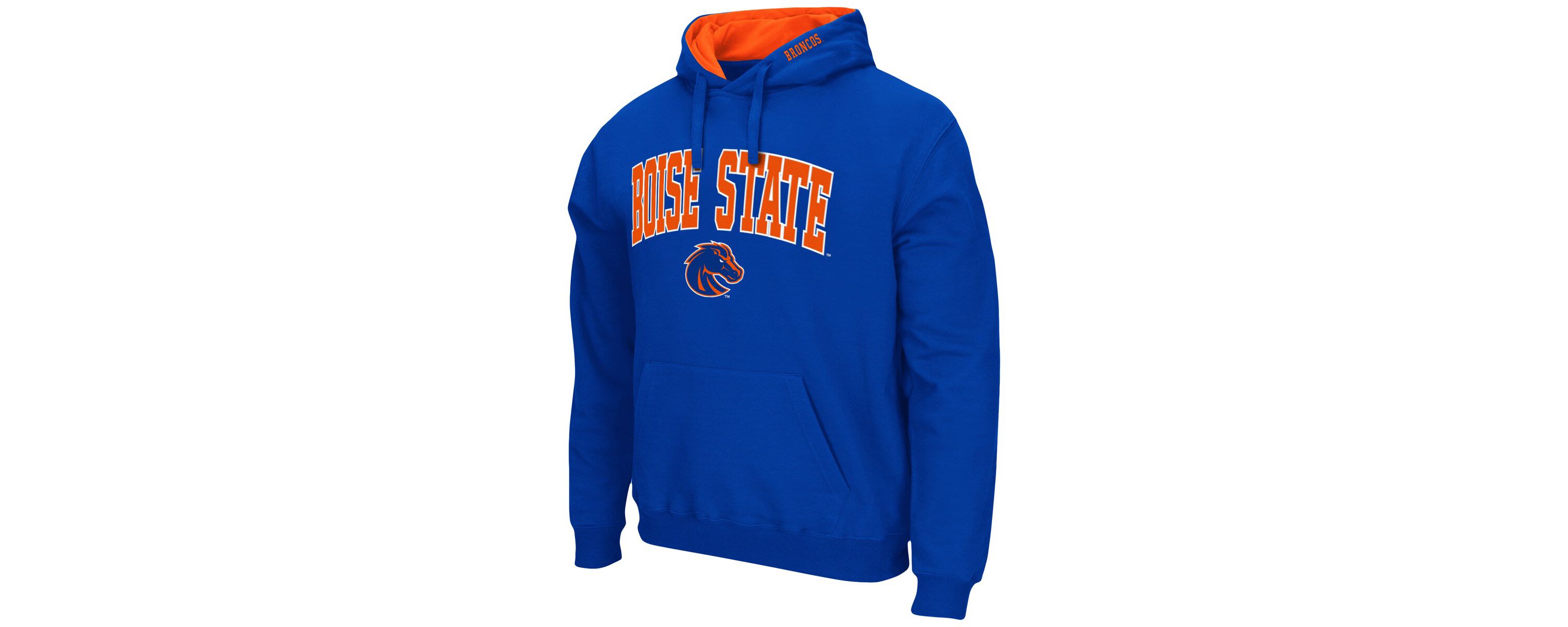 NCAA Boise State Broncos Arch & Logo 3.0 Pullover Hoodie