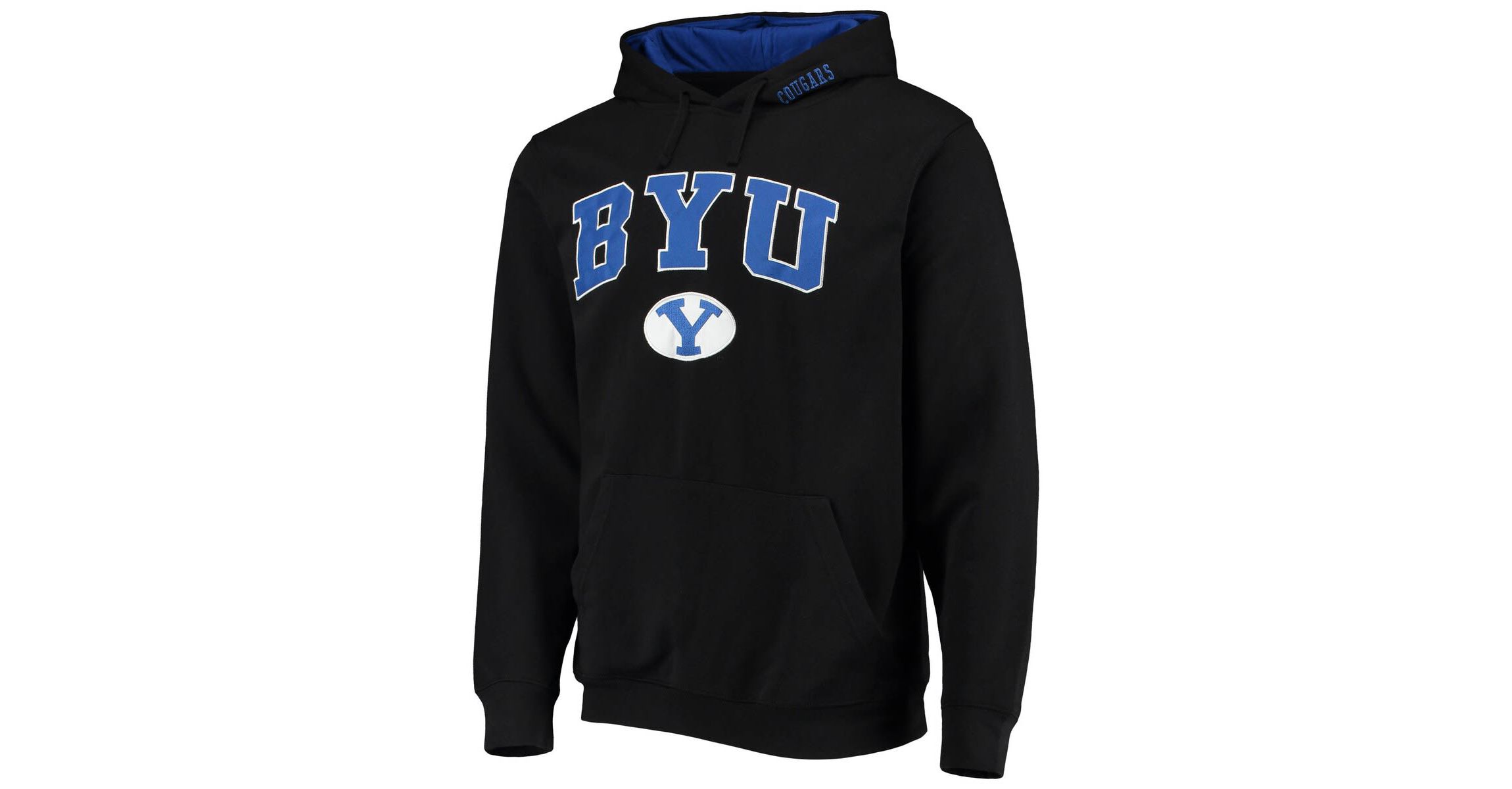 NCAA BYU Cougars Arch & Logo 3.0 Pullover Hoodie